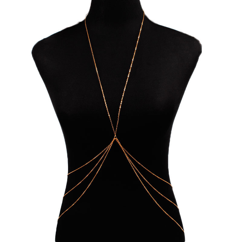 Body Jewelry Necklace - Neue Einfache Stil Kette Halskette Bauch