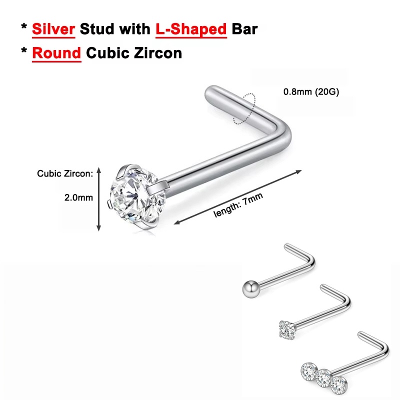 3PCS 20G Chirurgenstahl Dreifa – Body Jewelry Surgical Steel Bewertung und Preis