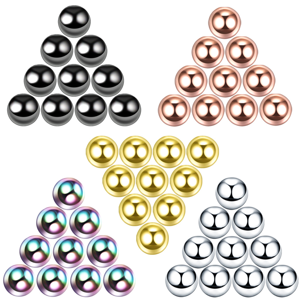 10 stücke Edelstahl Schmuck Er – Body Jewelry Replacement Ball Bewertung und Preis