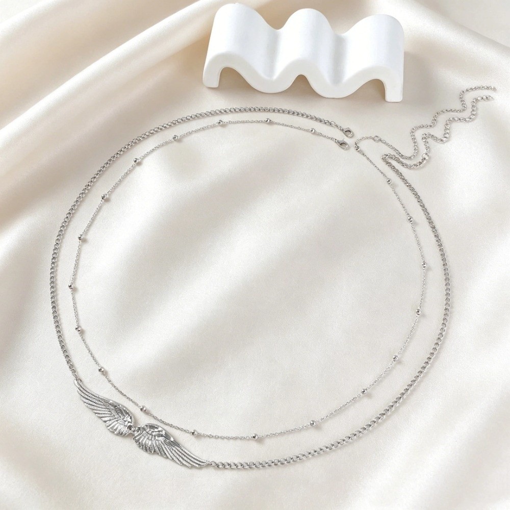 Neue Doppelschichtige Engelsfl – Body Jewelry For You Bewertung und Preis