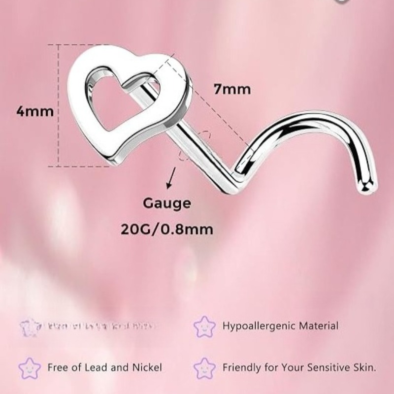 5 Stück 20G Chirurgenstahl Her – Body Jewelry Surgical Steel Bewertung und Preis