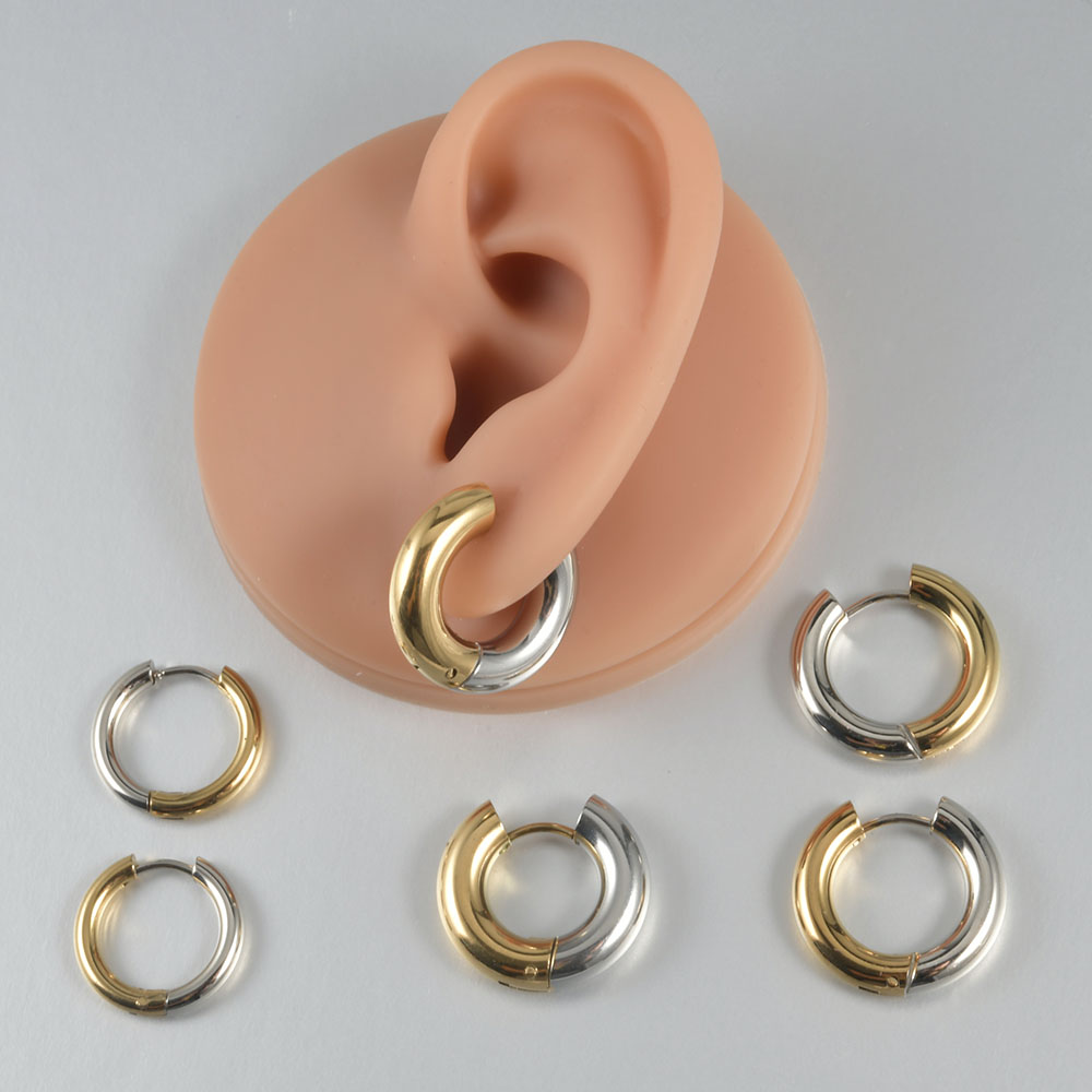 1PC Chirurgenstahl Silber Gold – Body Jewelry Surgical Steel Bewertung und Preis